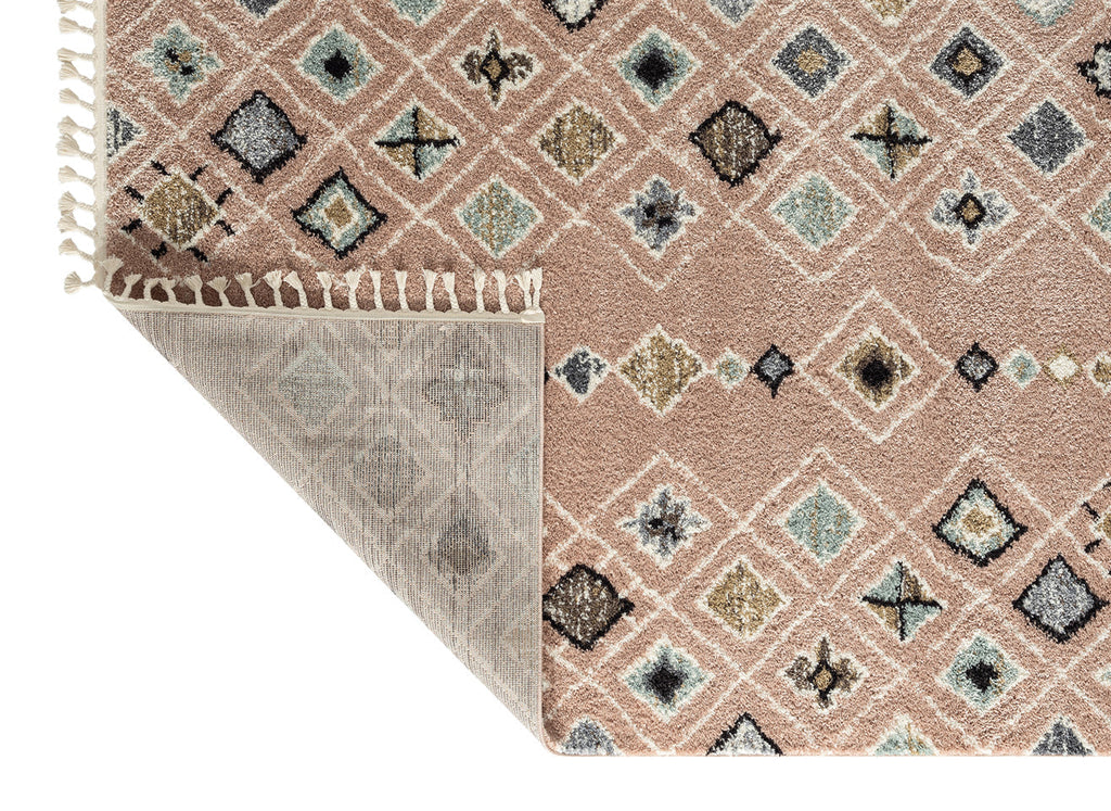 Delya - Tapis D'Intérieur - Polypropylène - Rose