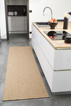 Alfombra de yute natural efecto chevrón Nazar rugs