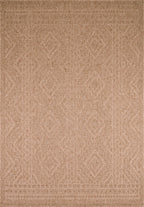 Alfombra de salón efecto yute natural beige Alfombras Nazar
