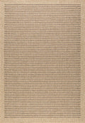 Plain brown natural jute effect rug Nazar rugs