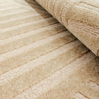 Alfombra Nazar rugs con motivos en relieve beige
