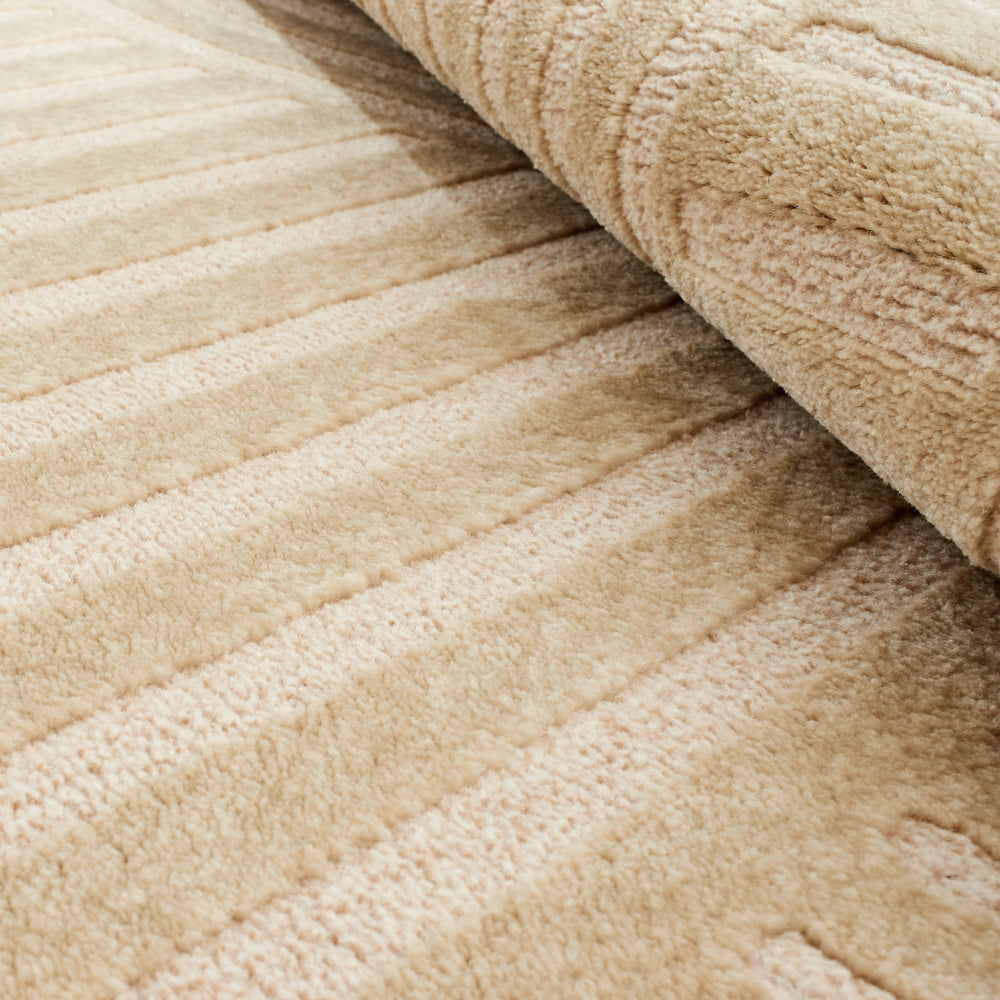 Alfombra Nazar rugs con motivos en relieve beige