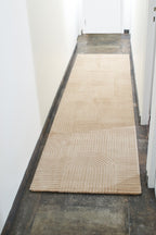 Alfombra Nazar rugs con motivos en relieve beige