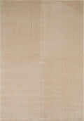 Alfombra con motivos geométricos y pelo elevado beige Alfombras Nazar