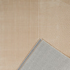 Alfombra con motivos geométricos y pelo elevado beige Alfombras Nazar
