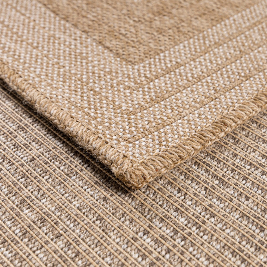 Jute effect sisal rug in polypropylene Nazar rugs