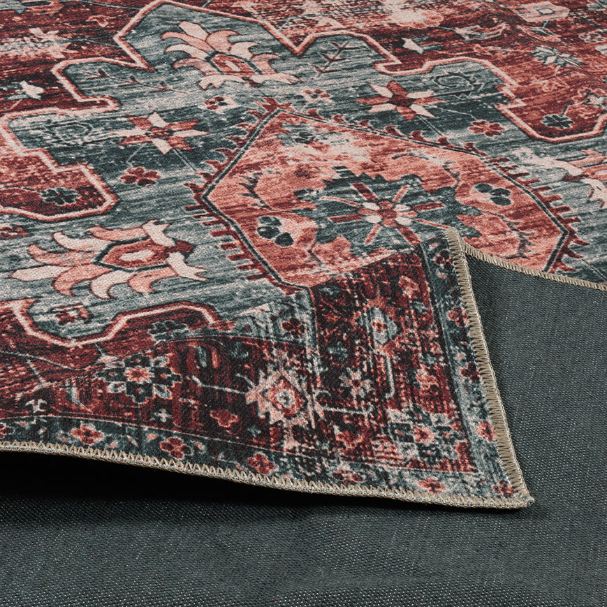 Alfombra vintage roja Alfombras Nazar