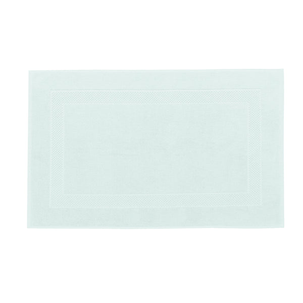 Plain Terry - Bath Mat - Pastel Blue