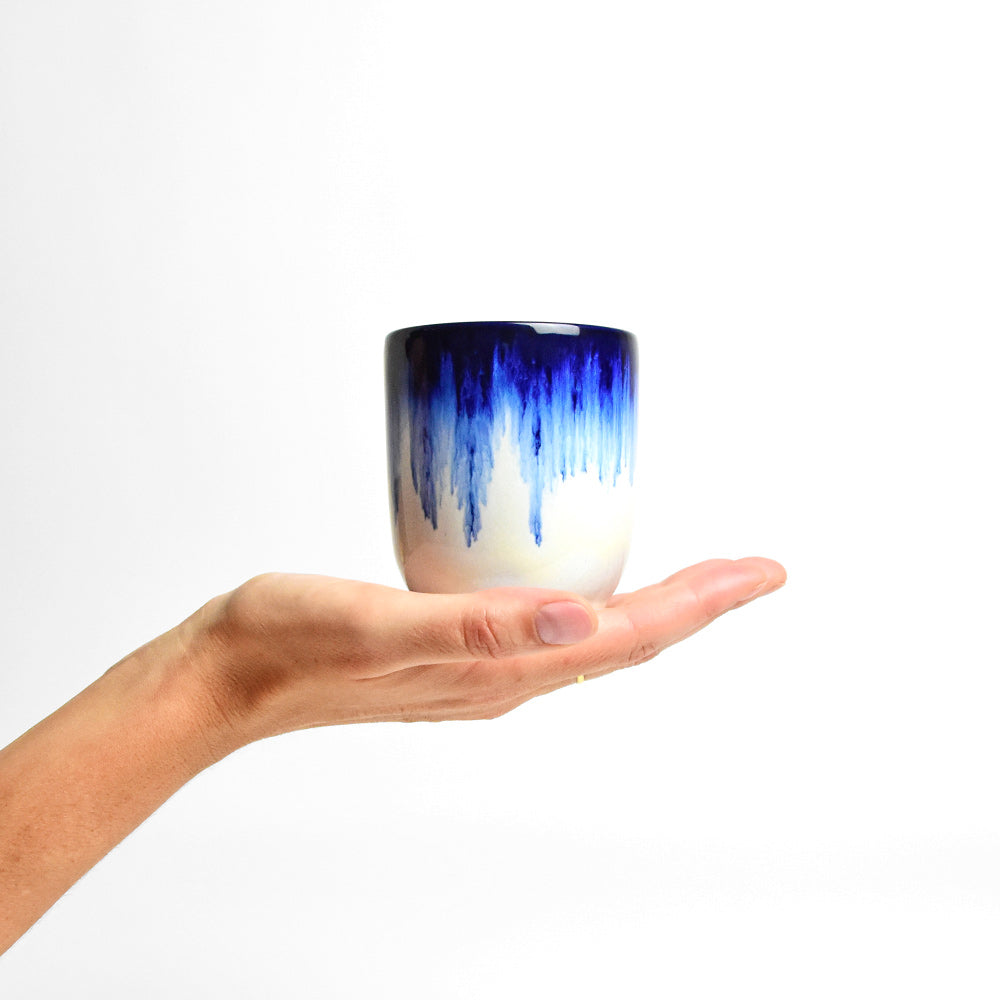 Set of 4 Medium Mugs - Royal Blue