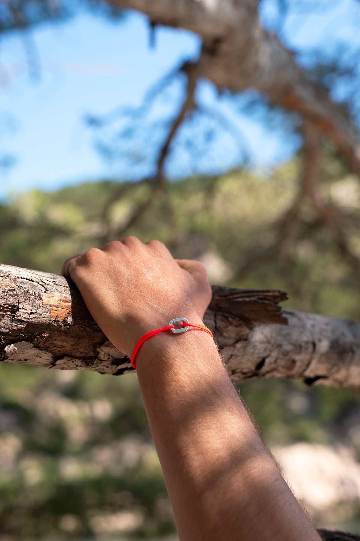 Bracelet Tenaille - Orange Fluo