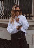Felpa Diana Oversized Henley