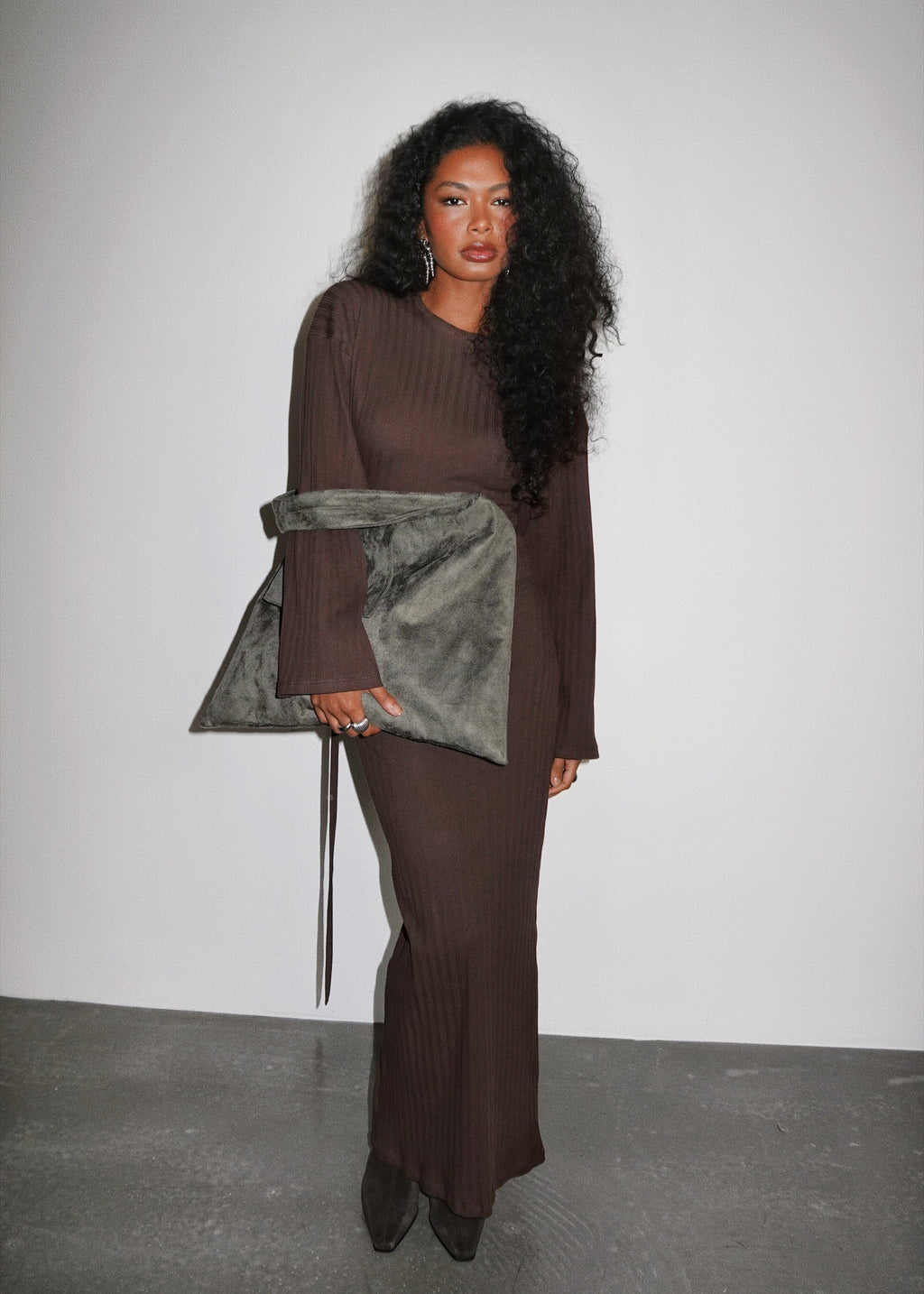 Robe Espresso Fitted Maxi