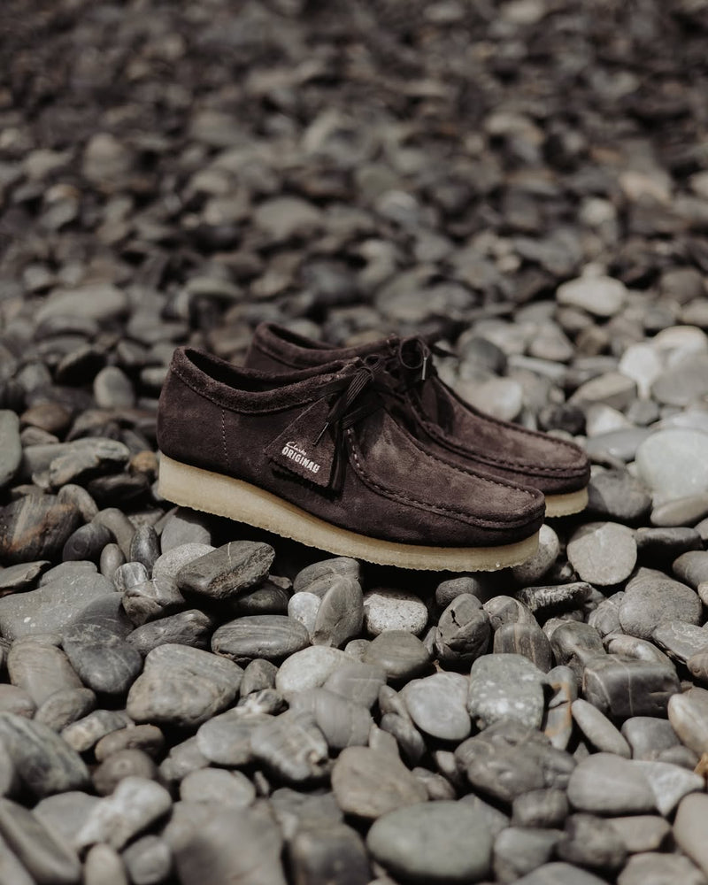 Wallabee - Brown Slate Suede - Femme