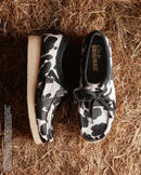 Wallabee - Cow Print Hairon - Femme