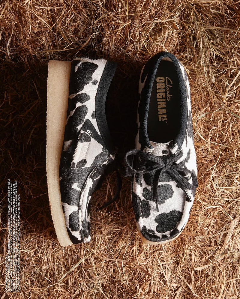Wallabee - Cow Print Hairon - Femme