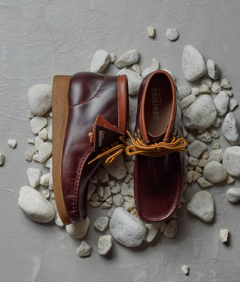 Bottes Wallabt Hiker - Burgundy Leather - Homme