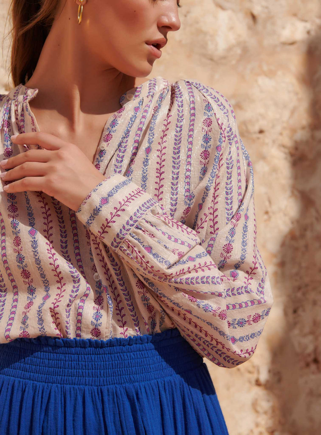 Top Thea Daisy - Hyacinth