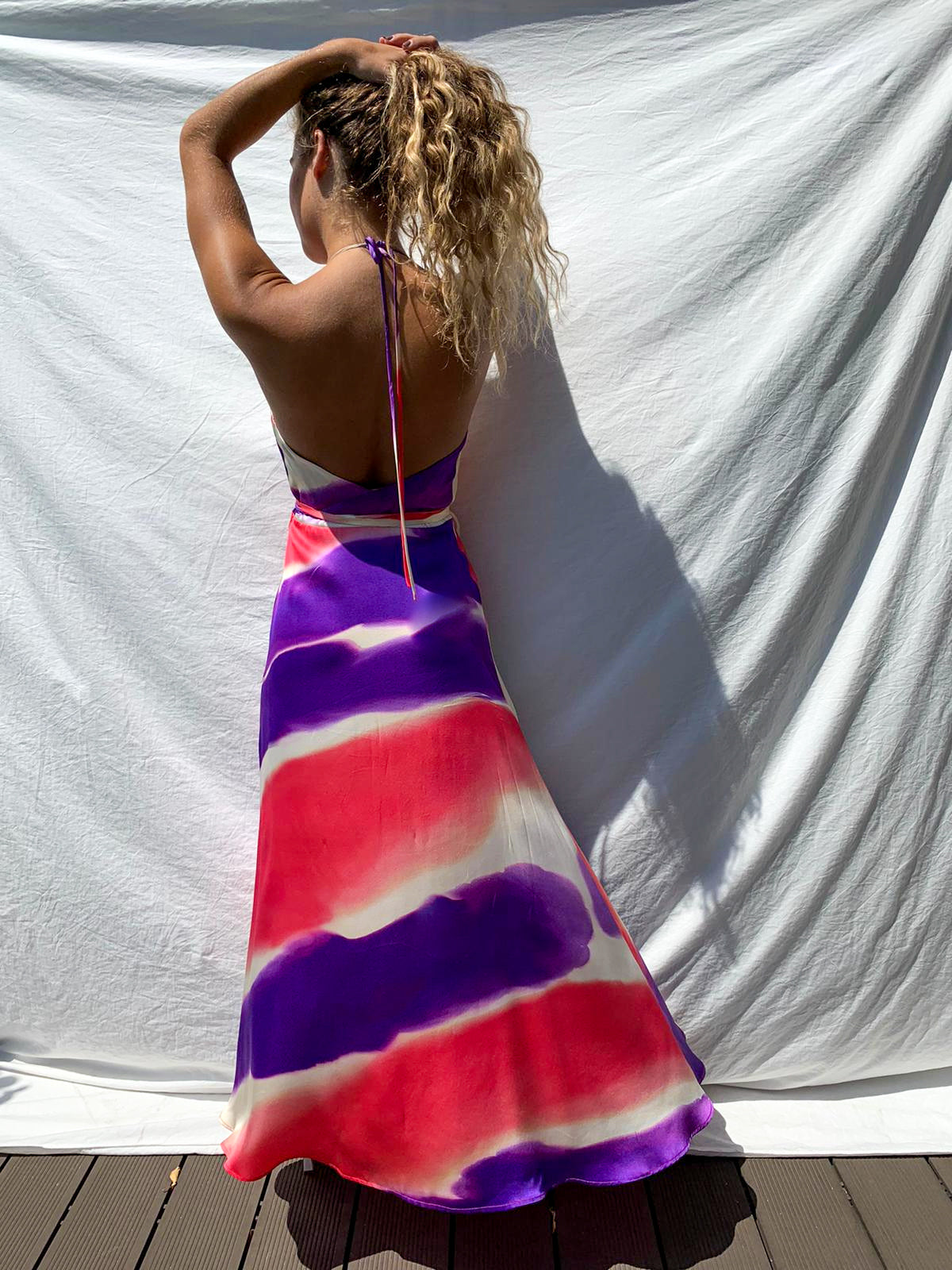 Aurore Tie & Die Dress