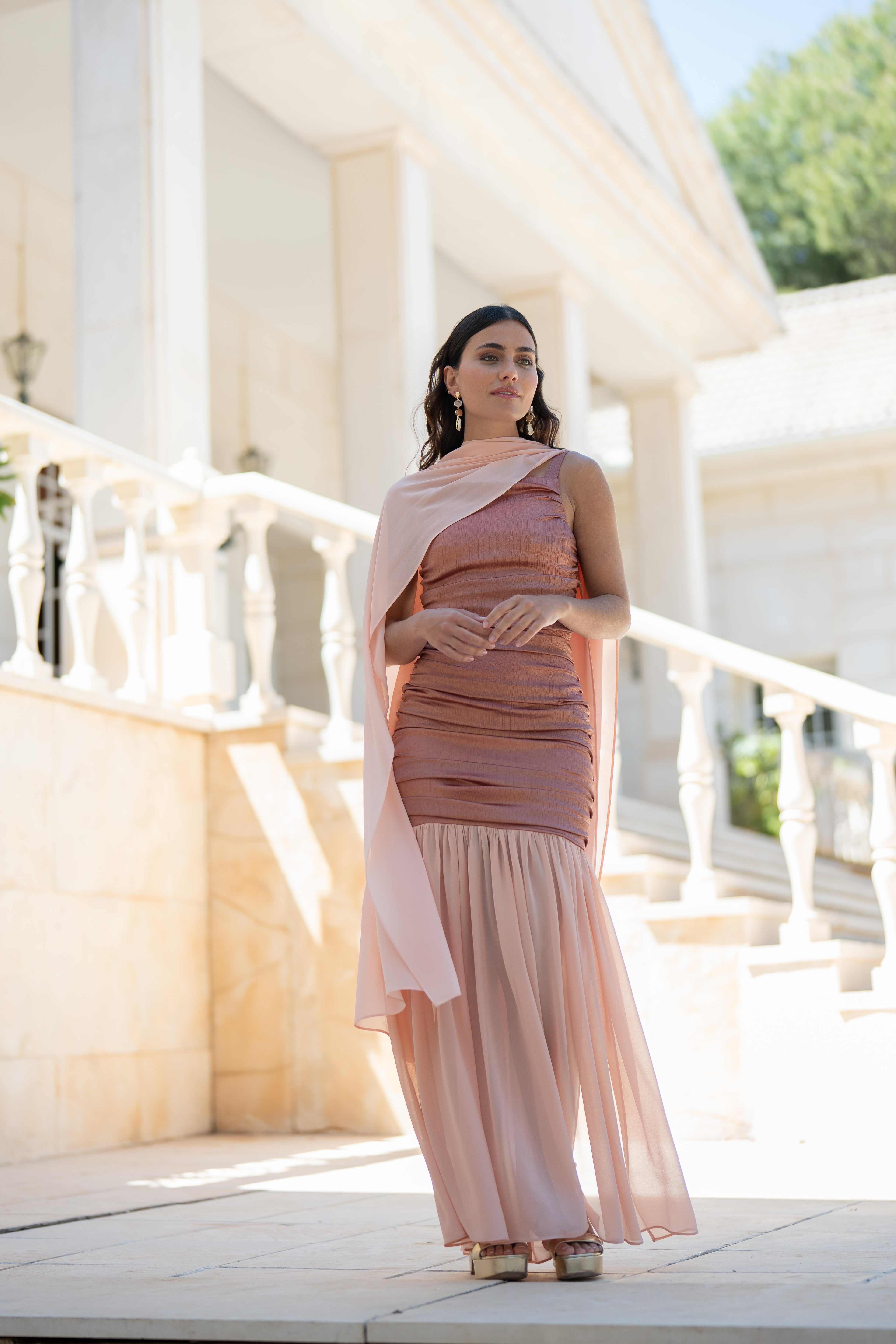 Robe Tiffany - Rose
