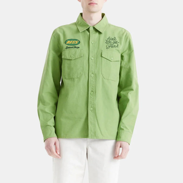 Tin Lizzie Shirt - Tendril Green