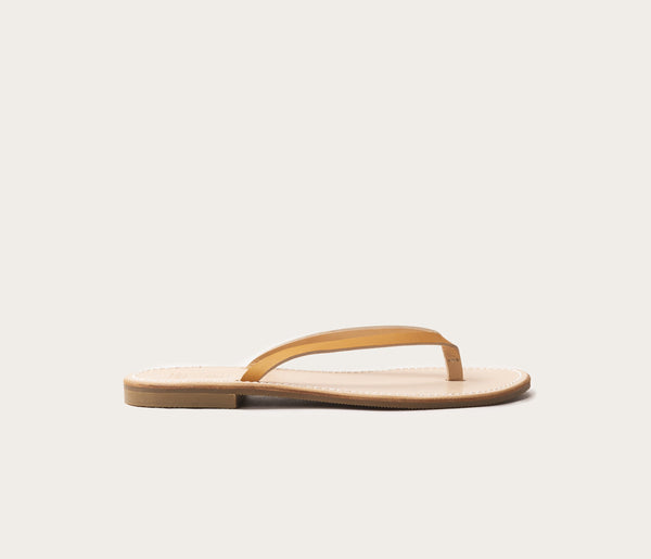 Flip-flops Sandaler Tong - Naturfärgad - Dam