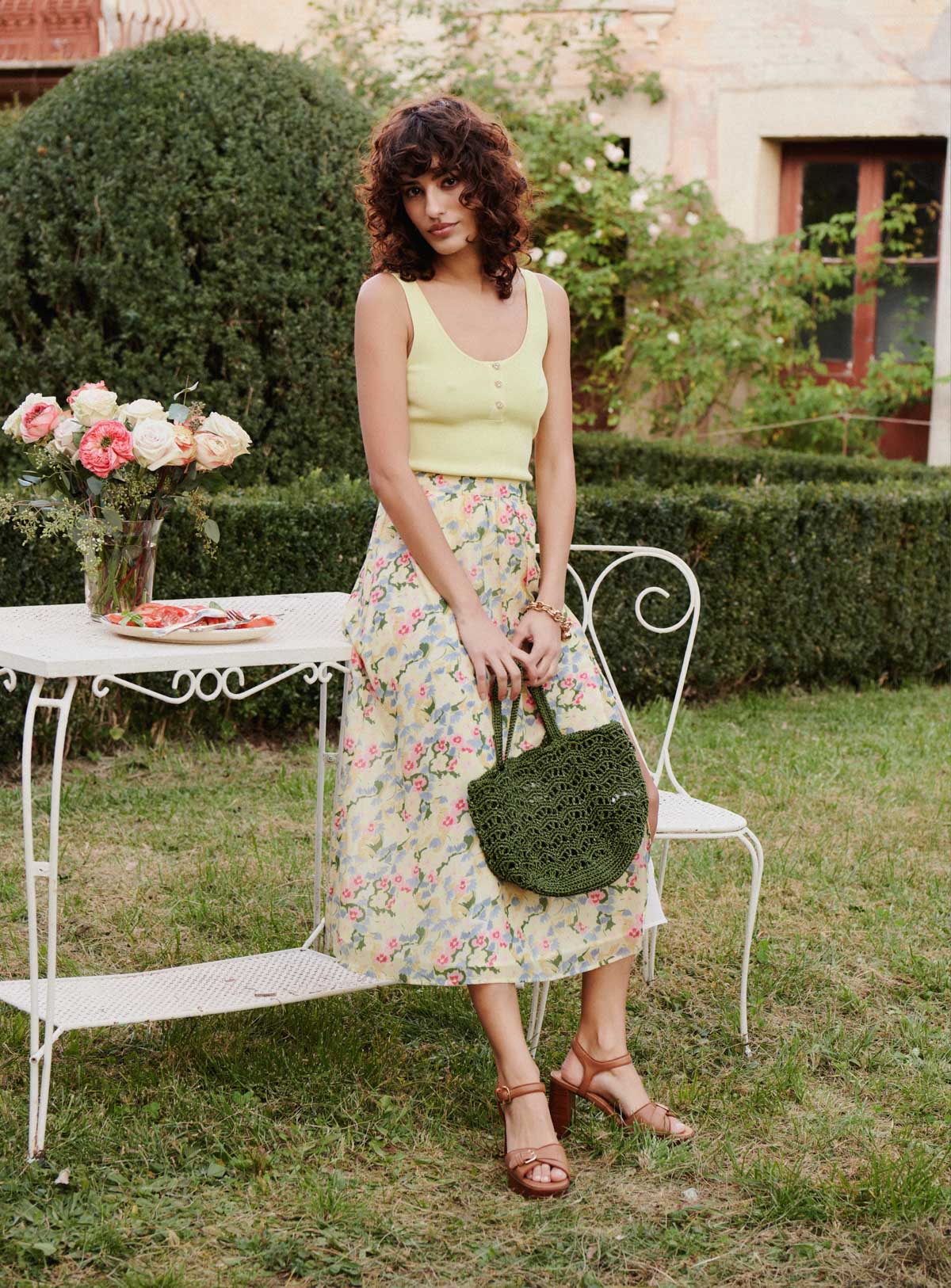 Mally Knitted Top - Lemonade