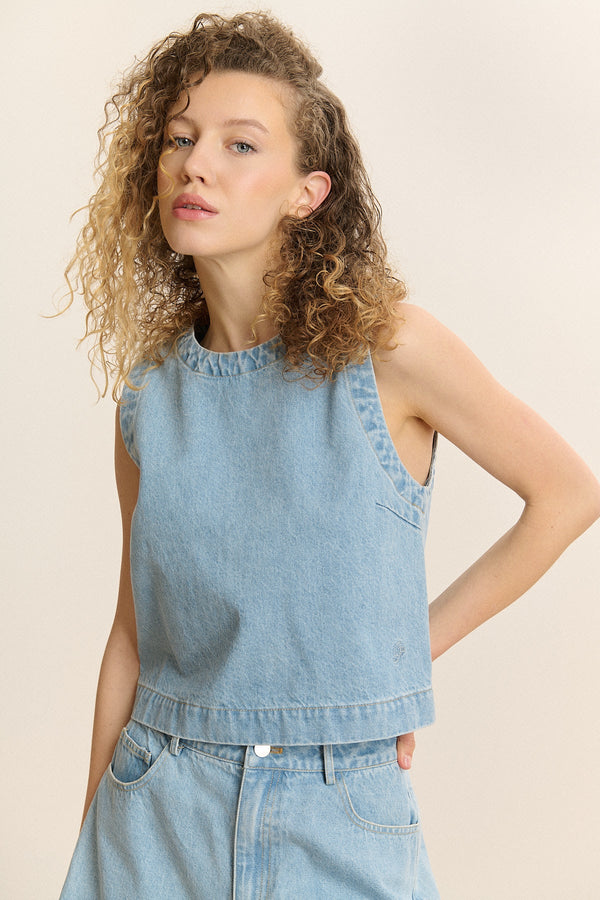 Cesar Top - Blue