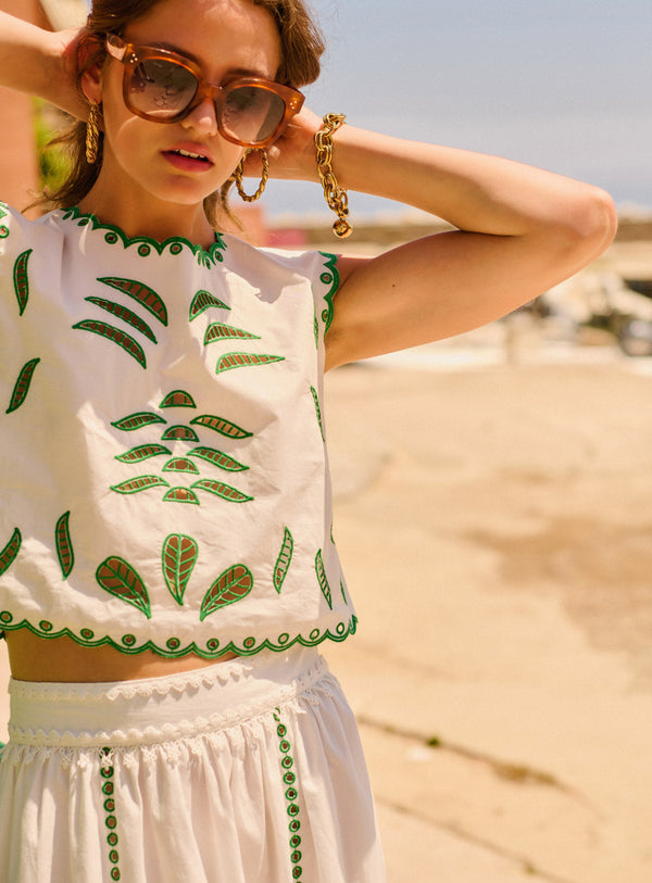 Tifaine Top - Emerald