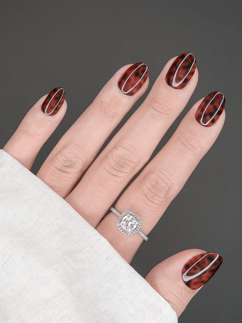 Faux Ongles - Tortoise shell