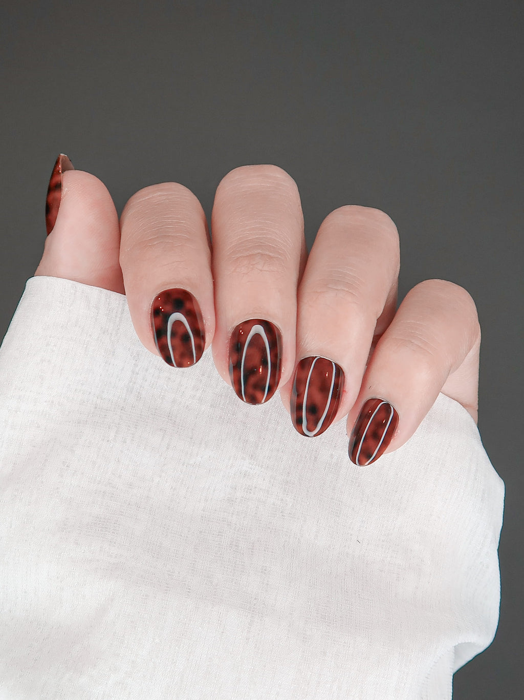 Faux Ongles - Tortoise shell
