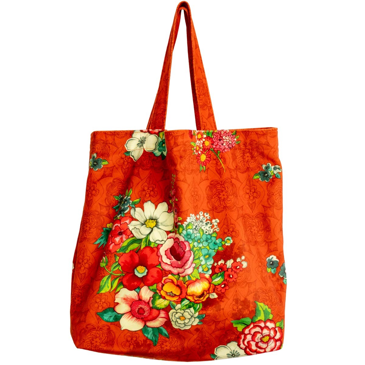 Hanami - Tote Bag - Velours - Orange