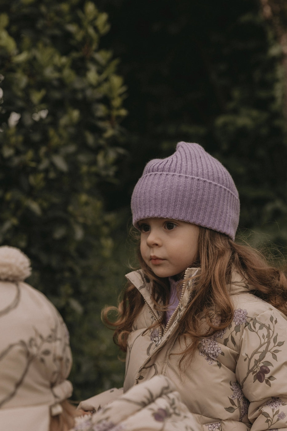 Gorro de punto - Lila
