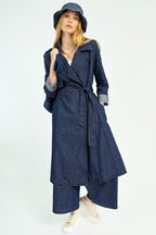Trench - Faith - Denim Bleu