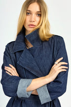 Trench - Faith - Denim Bleu