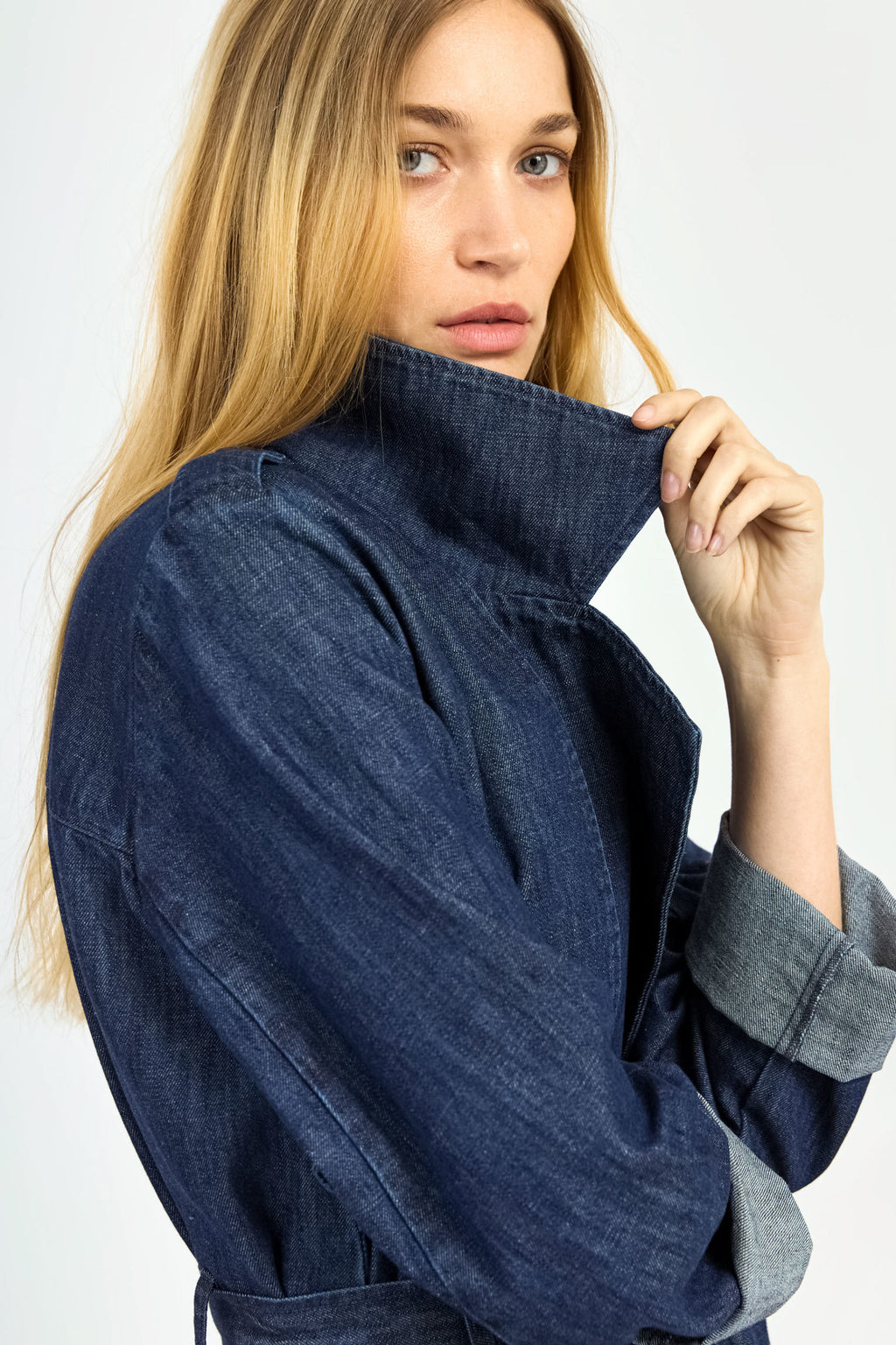 Trench - Faith - Denim Bleu