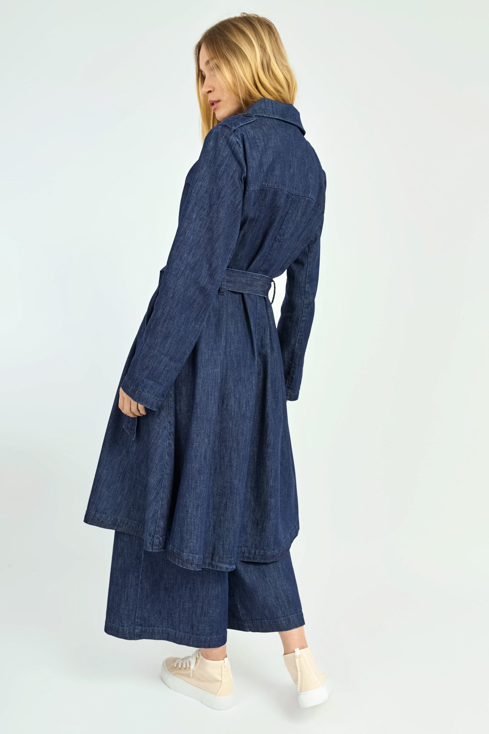 Trench - Faith - Denim Bleu