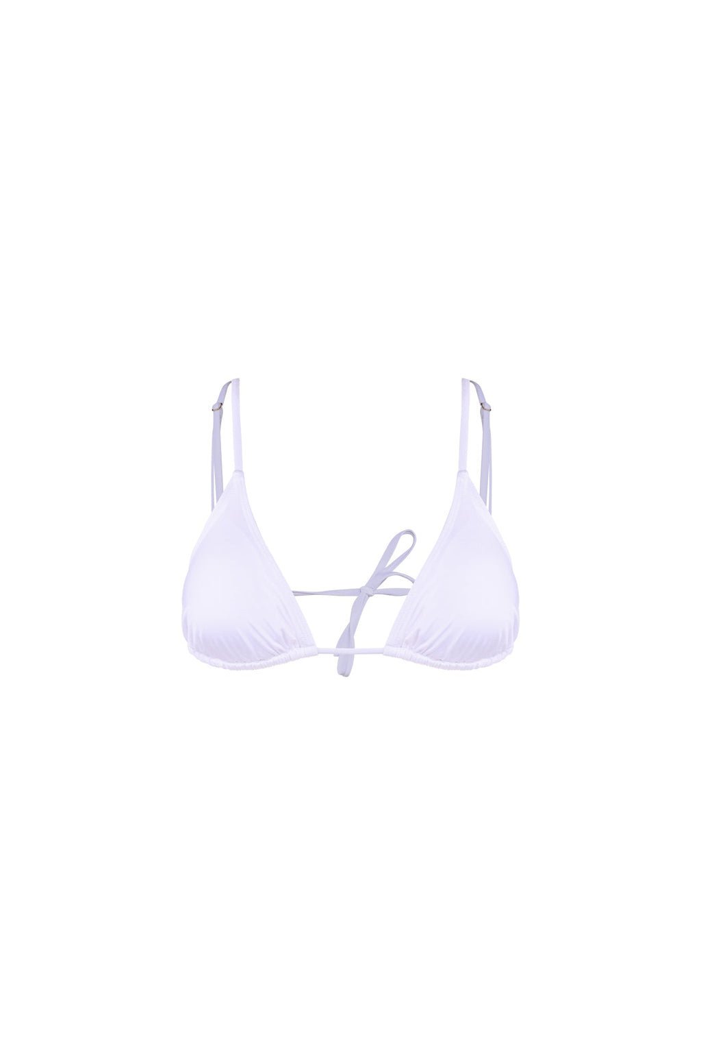 Top de bikini Beleza Pura - Blanco