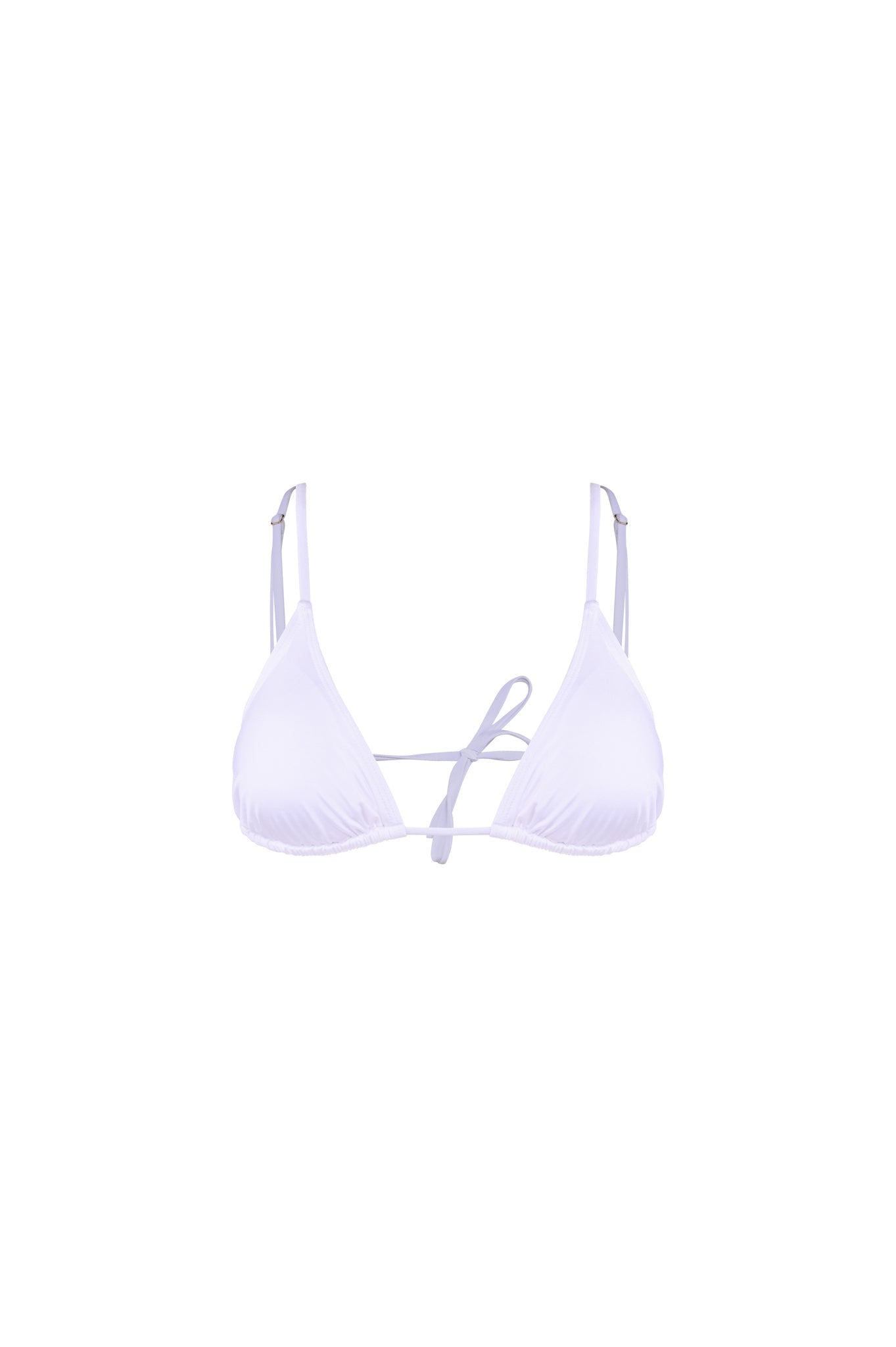 Top de bikini Beleza Pura - Blanco
