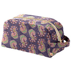 Janice - Trousse De Toilette - Velours - Violette