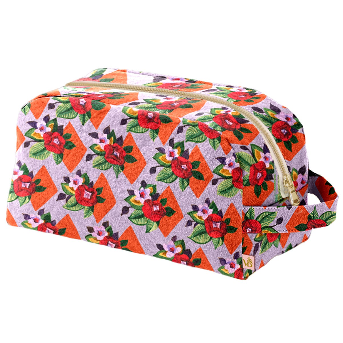 Suzie - Trousse De Toilette - Velours - Lila