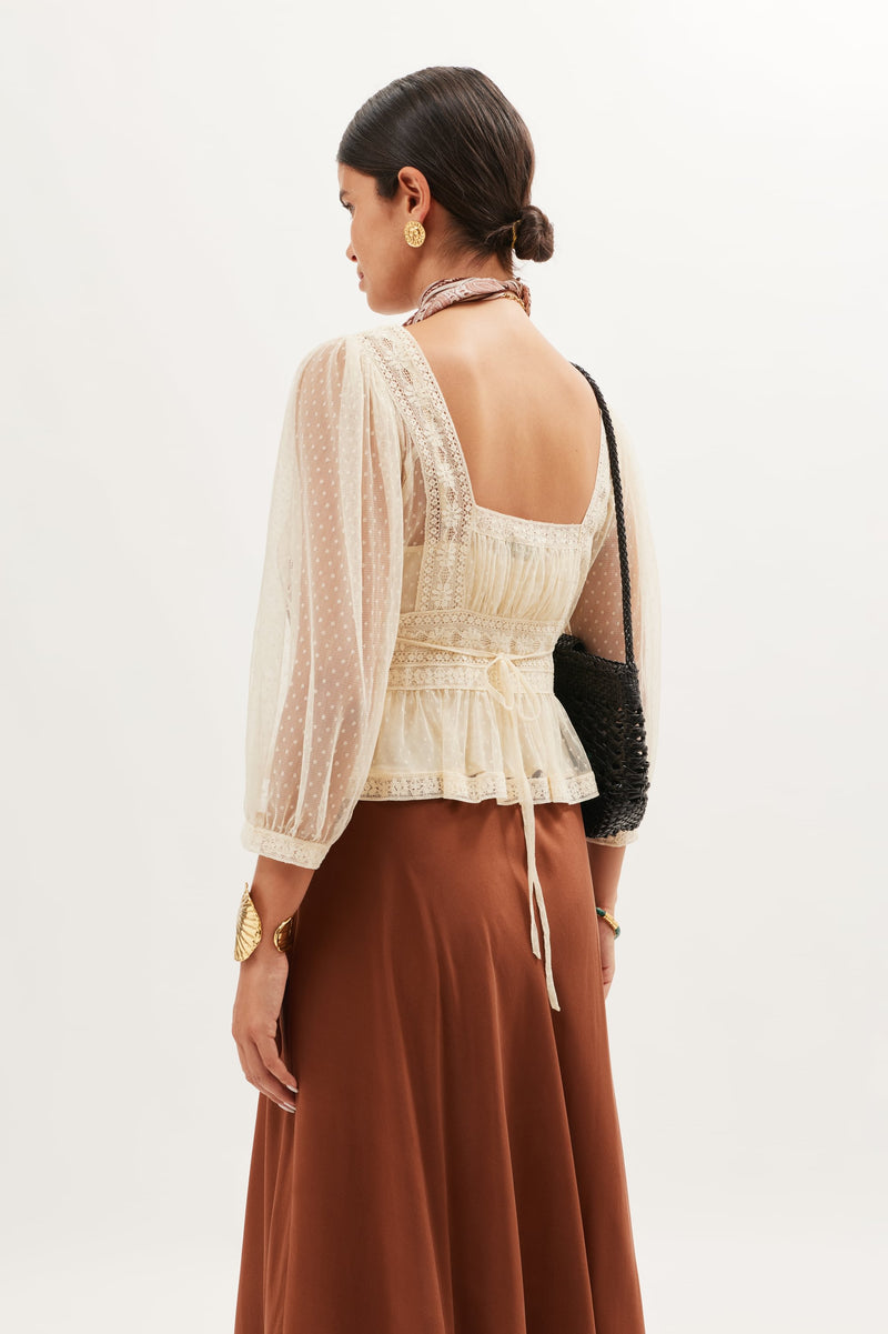 Top Tyla Vintage Cream
