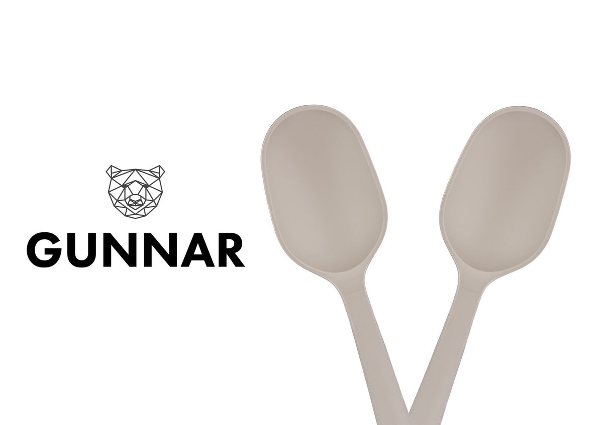 Nude - 2 Salad Servers - Gunnar