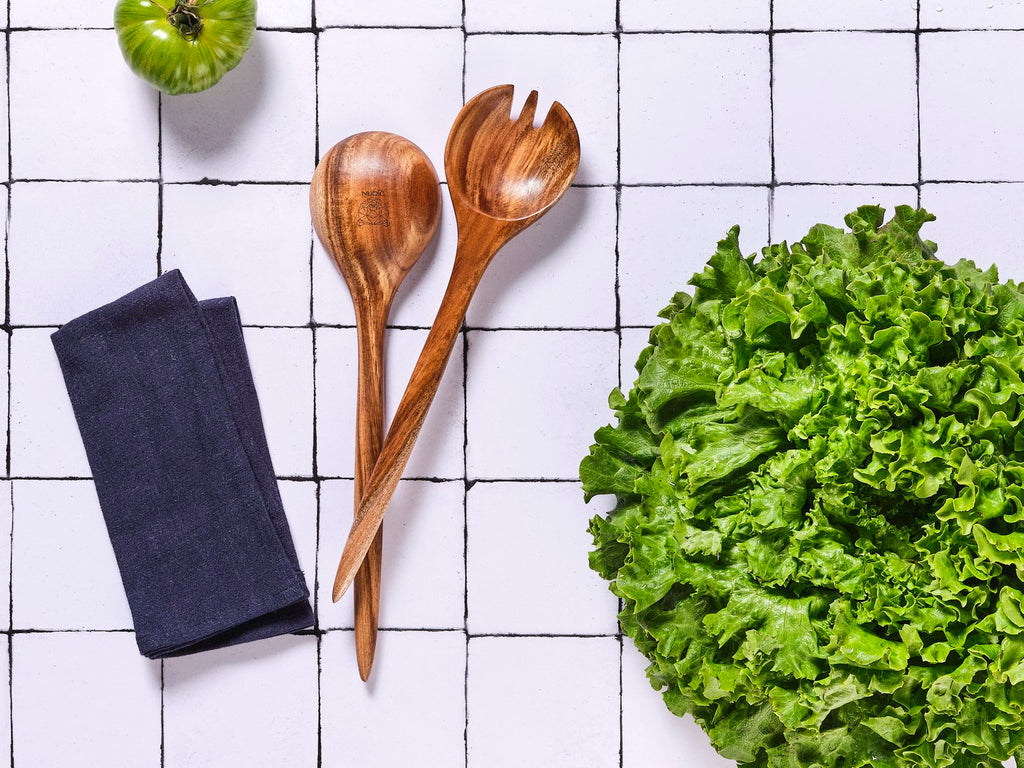 Nude - 2 Salad Servers - Rolf