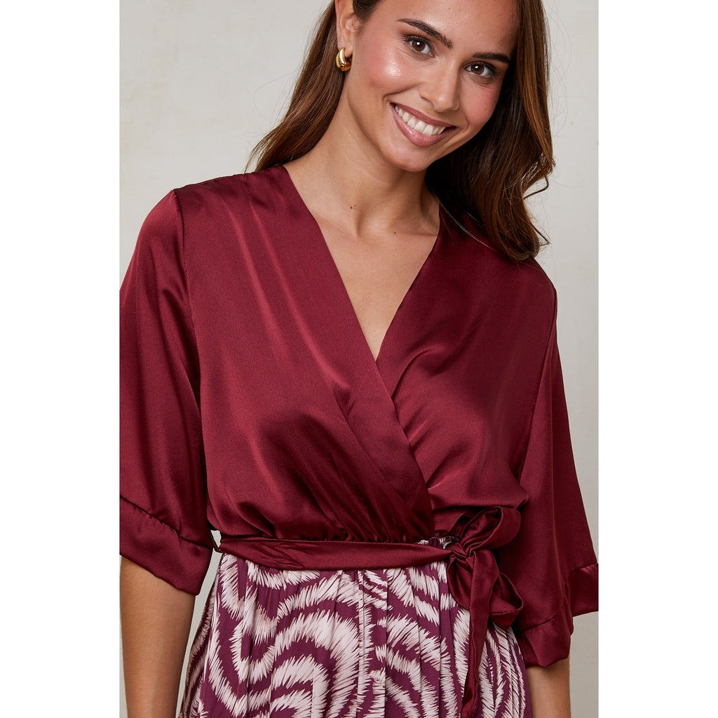 Dress - Burgundy