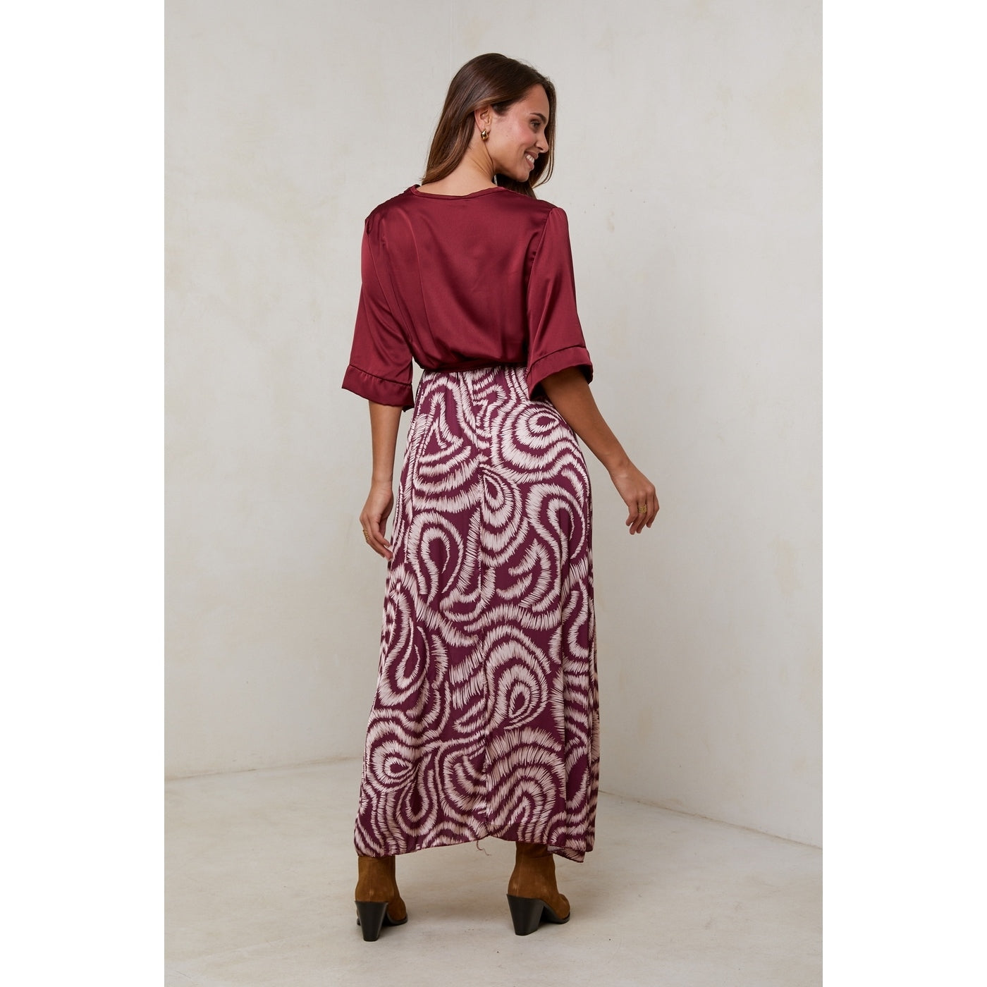 Dress - Burgundy