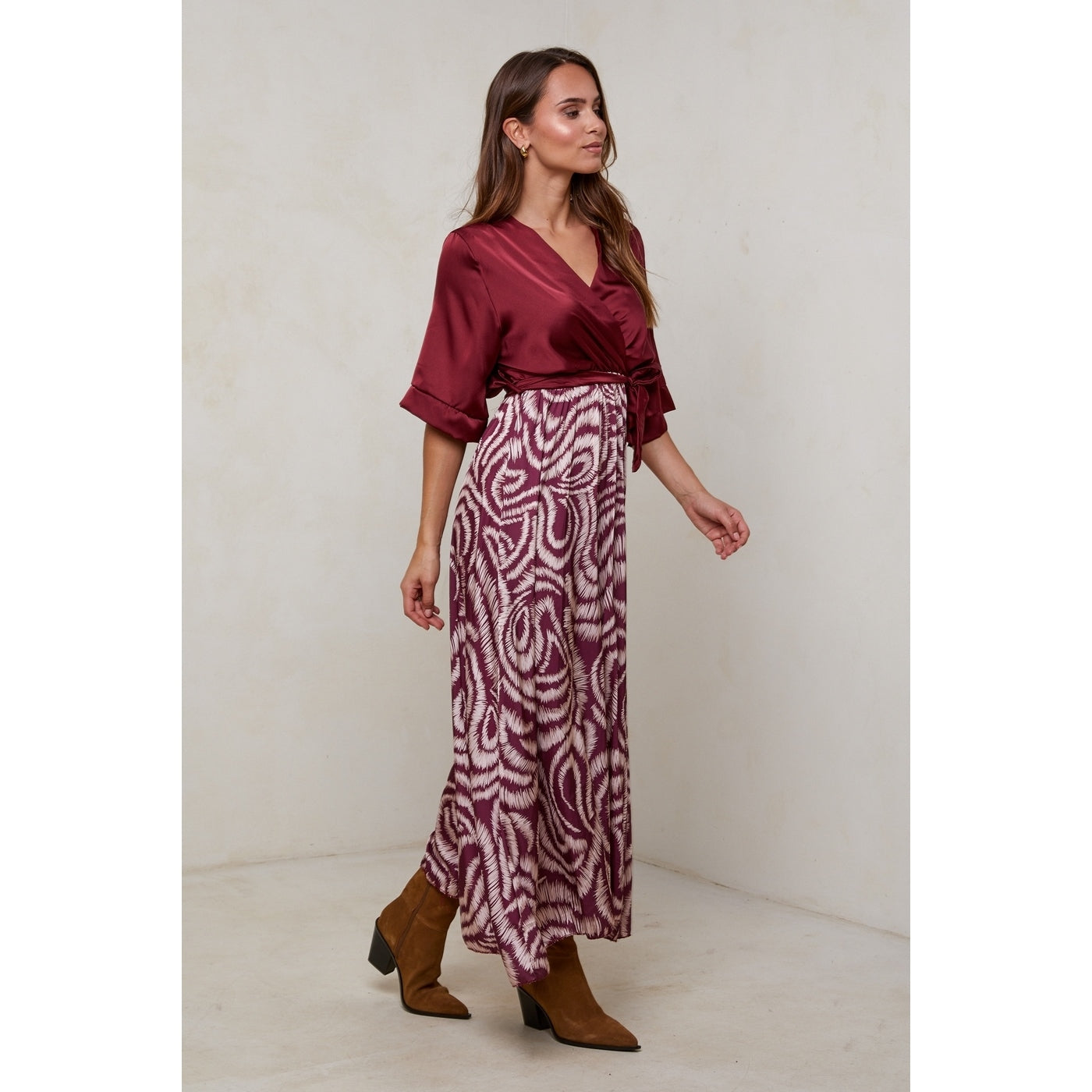 Dress - Burgundy