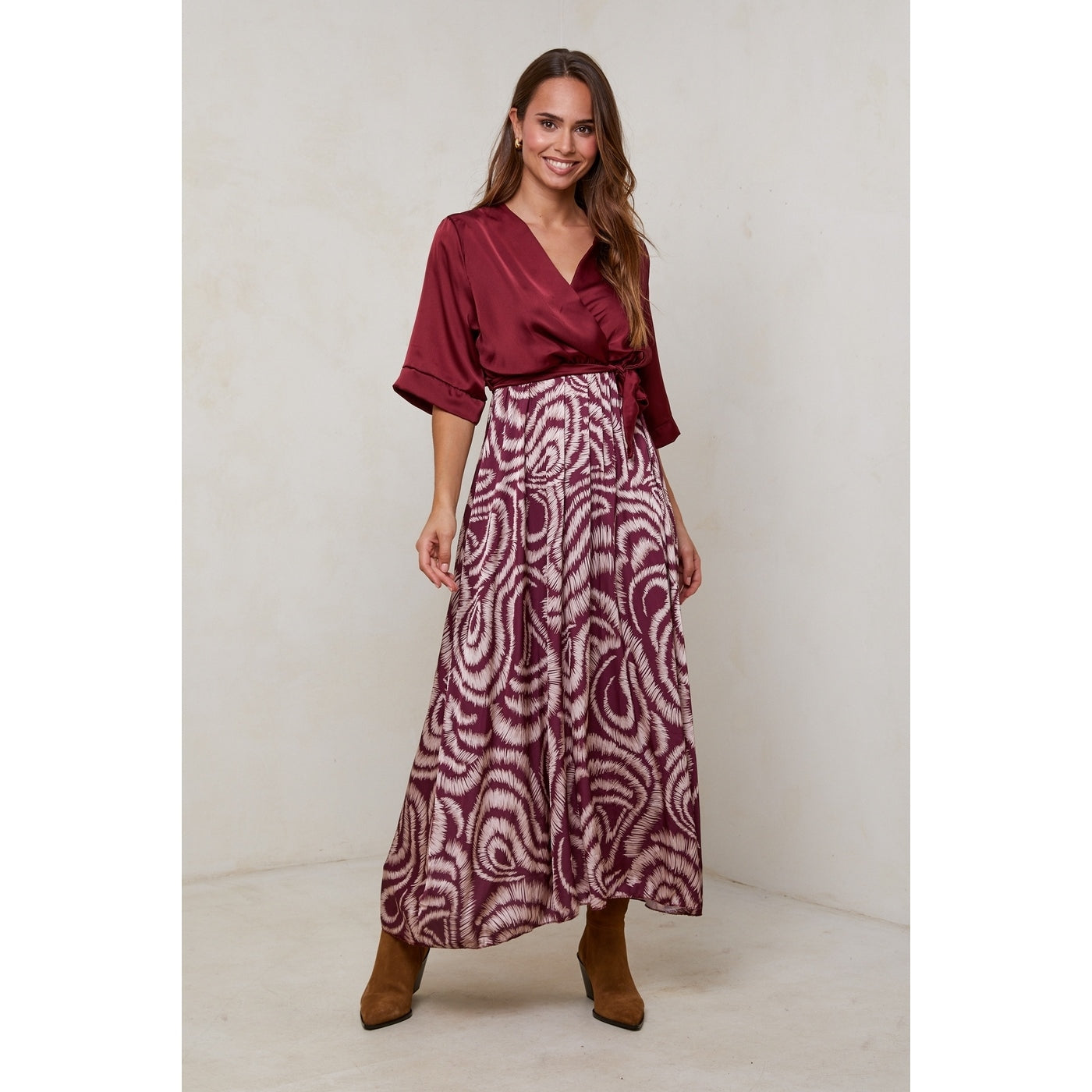 Dress - Burgundy
