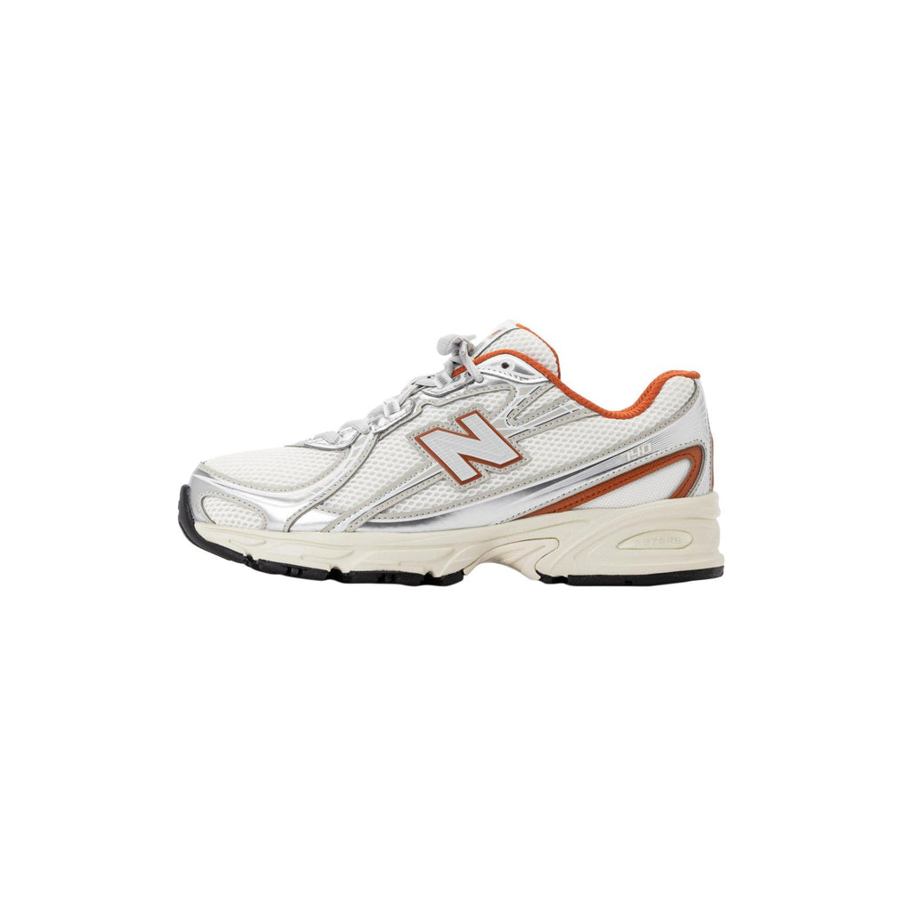 New Balance U740 Women's Sneakers - White, Grey, Orange