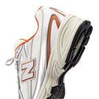 New Balance U740 Women's Sneakers - White, Grey, Orange