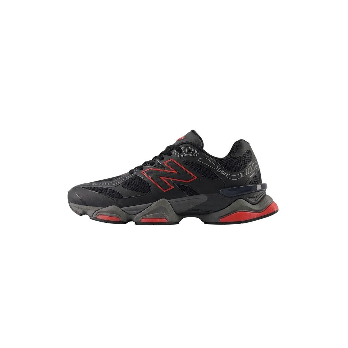 New Balance U9060 Men's Sneakers - Black, Fire Cracker